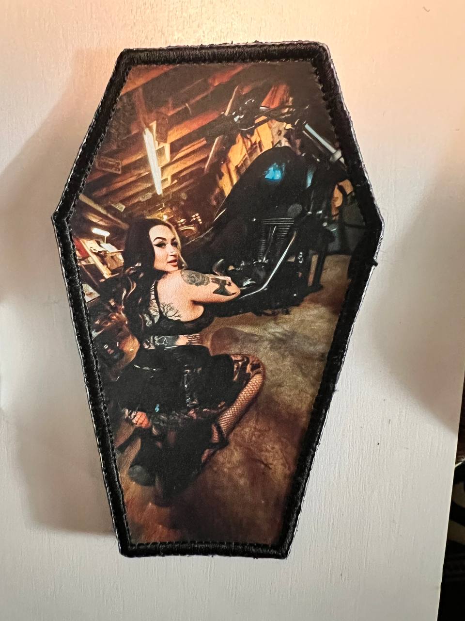 5x2” Coffin Velcro Patch