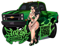 4” Chevy Truck Sticker Pack